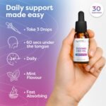 3000mg CBD Oil (Mint Flavour, 30ml), High Strength CBD Oil for Anxiety, Stress and Sleep Support, Pleasant Tasting Drops for Daily Wellness - Image 5