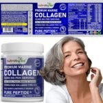 Marine Collagen Powder 10000mg | Hydrolysed Collagen Peptides Type 1 & 3 with 19 Amino Acids for Skin, Hair, Nails | Unflavoured | Collagen Supplement for Women & Men | 60 Days (600g) (2) - Image 3
