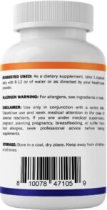 Vitamatic Apigenin 50mg - Sleep Support - 120 Vegetarian Capsules, (Pack of 1), 0.1 kg - Image 4