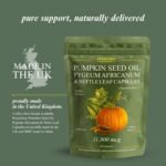 Prostate Health Supplements for Men | Pumpkin Seed Oil Capsules with Nettle Leaf & Pygeum Africanum | 60 Capsules, 1 Month Supply | Made in The UK by Roundway Supplements - Image 4