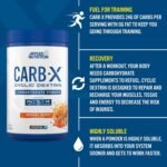 Applied Nutrition Carb X Highly Branched Cyclic Dextrin Carbohydrates, Intra & Post Workout Carbs Powder, Fuel Training & Recovery, Vegan, Gluten Free, Sugar Free, 1.2kg 48 Servings (Orange Burst) - Image 4