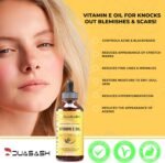 Vitamin E Oil for Skin & Face 100% Naturally Sourced Plant-Based Organic Pure Vitamin E Oil for Hair d-Alpha-tocopherol Body Oil for Women & Men, Strengthens & Moisturizes Hair, Nails 60ml - Image 4