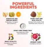 Cat Vitamins for Indoor & Outdoor Pets - 200 Chews - Healthy Cat Treats - Immune, Joint Support, Skin & Digestion - Multivitamin with Omega 3s, Glucosamine & Probiotics - Image 4