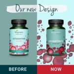 Vegavero Astaxanthin Antioxidant Supplement 8 mg | Natural Oil from Algae | NO Additives, Lab-Tested | AstaZine | 60 Capsules | Vegan - Image 3