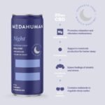 MEDAHUMAN CBD Drink (20mg) Mixed Pack, Adaptogen, Nootropic and Nutrient Functional Wellness Drinks - for Energy, Recovery and Night for sleep - Feel Calm, Low Calorie & Vegan (Pack of 12x 250ml) - Image 3