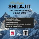 Shilajit Capsules – 1,500mg Purified Extract – Northumbria Health – Natural Energy, Stamina & Vitality Support – 60 Vegan Capsules – Authentic Himalayan Source – Non-GMO, UK Made - Image 8