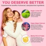 Multivitamin Gummies Women 60 Gummies - Essential Vitamins & Minerals, Sugar-Free Formula, Vegan Friendly, Strawberry - Image 6