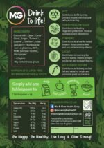 Mix & Glow - All-in-One Superfood Powder, Plant Based, Prebiotic Blend of 15 Advanced Herbs, Greens and Adaptogens, Including Turmeric, Ginger, Cacao and MCT Oil, Gluten-Free, (30 Servings). - Image 6