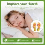 Natural Deep Cleansing Detox Foot Patches, 30 Pieces, for Stress Relief, Sleep Quality, Blood Circulation - Image 3