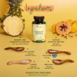 Vegavero Digestive Enzyme Supplements | 100% Plant-Based | with Bromelain, Papain, Amylase, Lipase, Cellulase and Calcium (Aquamin™) | NO Additives, Lab-Tested | 120 Capsules | Vegan - Image 5