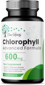 Chlorophyll Capsules, 600mg Advanced Formula, Food Supplement, 60 Count - Image 3