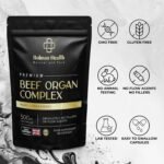 Beef Organ Complex | High Strength Grass-Fed Liver, Heart & Kidney Capsules | Supports Energy, Metabolism, Immune Health, Stamina & Vitality | 60 Capsules | Non-GMO, Gluten-Free | UK Made - Image 3