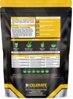 Vegan Super Greens Powder, Organic Gluten Free Superfood Powder Supports Immune System, UK Made by Xcelerate Nutrition (250g) - Image 3