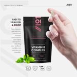 Vitamin B Complex - All Eight B Vitamins for Energy Support – 180 Vegan Capsules - B1,B2,B3,B5,B6,B12 & D3 - Resealable and Recyclable Pouch by Alpha01 - Image 4