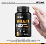 Shilajit Capsules with Added Ashwagandha KSM 66-500mg Potent Herbal Supplement -High Fulvic and Humic Acids- Himilayan Extract- Made in The UK - GMP, FDA, HACCP Certified -60 Vegan Capsules - Image 3