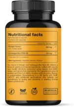 Shilajit Capsules with Added Ashwagandha KSM 66-500mg Potent Herbal Supplement -High Fulvic and Humic Acids- Himilayan Extract- Made in The UK - GMP, FDA, HACCP Certified -60 Vegan Capsules - Image 8