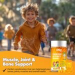 Magnesium Glycinate Gummies 100mg for Kids, Calm Magnesium Gummies for Sleep, Relaxation, Brain, Focus, Bone, No Melatonin, Gluten Free, Non GMO, Vegan, 60 Gummies (1) - Image 6