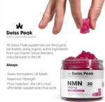 NAD NMN Vegan Raspberry Flavour Gummies, 400mg per Gummy, 30 Count, Third-Party Lab-Tested, Maximum Strength, UK-Made | Anti-Aging, Cellular Repair, Energy Metabolism Booster - Image 4