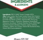 SCI-MX Pro V Gain 100% Plant Based Vegan Protein Formula With No Added Sugar - Vanilla Flavour - 900g - 20 SERVINGS - Image 6