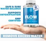 Water Flow Capsules for Detox & Fluid Balance Support – 60 Natural Water Supplement – Swelling Relief, Bloating, Electrolyte Balance & Weight Management – UK Made, Suitable for Vegans - Image 4