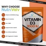 Vitamin D 1000IU | 1 Year Supply | 365 Easy-Swallow Vitamin D3 Vegetarian Tablets | High Strength | Immune & Bone Support Supplement | General Health & Wellbeing | 25µg - Image 3