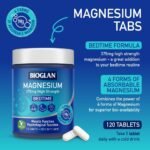 Bioglan Active Magnesium | Supports Muscle Function | 120 Tablets - Image 4