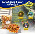 HERONS - Koi Flakes, Complete Feed for Koi, Carp and Other Pond and Coldwater Fish, With Essential Vitamins, Minerals and Trace Elements, Promotes Healthy Immune System - 500 Grams - Image 6