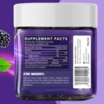 Ashwagandha Gummies High Strength 2000mg with Vitamin D2 – 2 Months Supply Ashwagandha Root Extract Supplement 1000mg per Gummy, Alternative to Capsules, Vegan, 120 ct (BlackBerry) - Image 8