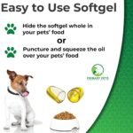 Primary Pets Premium Pet Supplies - Omega 3 Fish Oil for Dogs. 60 x 1000mg Oil Capsules. Supports Healthy Skin and Shiny Coat, Maintains Joint and Brain Health, Helps Maintain Immune System - Image 4