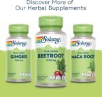 Solaray - Beetroot Capsules - 100 Vegan Capsules - Vitamins & Mineral Rich - Natural Nitric Oxide Booster - Highly Bioavailable Superfood - Beetroot Powder Supplement - Lab Verified - Made in The USA - Image 9