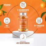 5HXT Pro 5HTP Gummies (Orange Flavour) – 5 HTP High Strength 200mg Griffonia Seed Extract Plus B6 – Natural 5HTP Supplement Standardised to 10% 5-HTP – 90 Vegan Sugar Free Gummies - Image 5