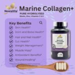 Marine Collagen Plus 3200MG. 120 Capsules – a Premium Blend of Pure Hydrolysed Marine Collagen, Fortified with Biotin, Zinc, Vitamin C & E. Gluten Free, GMO Free and Halal. - Image 5