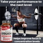 Nutrabytes Organic Ashwagandha 1000mg Premium KSM-66 Supplement, 60 Vegan Capsules | High Strength with 5% Withanolides & Black Pepper | Supports Cognitive Function, Energy & Calm | 1 Month Supply - Image 4