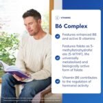 Pure Encapsulations Vitamin B6 Complex - Hypoallergenic B Vitamin Formula with Enhanced B6 and B12-60 Capsules - Image 3