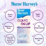 Nurse Harvey’s Colic Drop – 20 ML/Natural Colic & Gas Relief for Babies | Herbal Formula with Black Seed Oil, Chamomile, Lemon Balm & Magnesium | Sugar-Free, Preservative-Free | Digestive Support D - Image 3