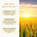 Zipvit Vitamin D3 4000 IU, 360 Maximum Strength Vitamin D Tablets, 12 Months Supply, Vegetarian, 1 a Day, VIT D3 As Cholecalciferol, Supports Bones Muscles, Immune System - Image 4