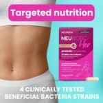 NEUBRIA NEUBIOTIC HER – Probiotics for Women 25 Billion CFU – Daily Probiotic Supplement with 4 Clinically Studied Live Cultures for Women’s Intimate Flora, Gut & Digestion – 30 Vegan Capsules - Image 3