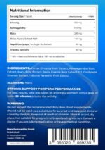 GliDan - 30 Blue Tablets for Men | 100MG Natural Energy Support | Korean Ginseng Blend for Stamina & Vitality | Herbal Power for Physical Performance & Active Lifestyles - Image 7