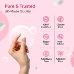 Ambrosial Marine Collagen Pro Capsules 1000 mg – Premium Collagen Supplements for Women & Men with Hyaluronic Acid, Vitamin C, Biotin, Zinc & Botanicals – UK Made, Non-GMO, 120 Tablets - Image 4