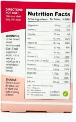 Women's Multivitamins & Minerals with 14 Essential Vitamins & Minerals for Women's Health – 30 Tablets Gluten-Free & No Synthetic Fillers or Binders – Vitamin A, B, C, D, Iron, Zinc, Folic Acid – Veg - Image 5