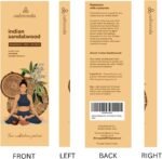 Indian Sandalwood Incense Sticks - 80 Charcoal-Free Made from Upcycled Flowers | All Natural Non-Toxic Meditation and Stress Relief - Image 5