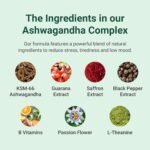 Hey Nutrition Ashwagandha Complex 9000mg Supplement - High Strength KSM-66 - Boosts Mood & Energy - Reduces Stress & Anxiety - UK Manufactured - All Natural, Non-GMO - 6 Pack - 360 Vegetarian Capsules - Image 6