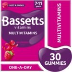 Bassetts Vitamins 7-11 Years Raspberry Flavour Multivitamins 30 Gummies - Image 3