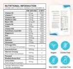 Focus & Vitality Multivitamin with Ashwagandha, Vitamin C & Magnesium – Supports Energy, Concentration & Mental Performance – 2000mg Formula | 60 Capsules | Made in The UK - I'm Feeling Burnt Out - Image 5