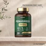 Fenugreek Capsules 2400mg | Fenugreek Seed Extract | 180 Vegan Powder Capsules | High Strength | by Horbaach - Image 5