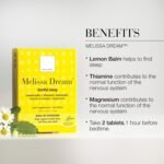 New Nordic Melissa Dream - Melatonin-Free Natural Sleep Aid & Insomnia Relief for Adults - Magnesium & Chamomile - 100 Herbal Sleeping Tablets - Image 3