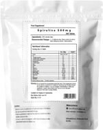 UKHealthHouse Premium Spirulina 500mg x 240 Tablets - High Strength Pure Green Detox Cleanse Natural Superfood, Vegan, Protein Iron Vitamins Nutrition - Image 3