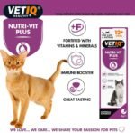 VETIQ Nutri-Vit Plus Immune Booster Nutritional Supplement Paste for Cats & Kittens 12+ Weeks Recovering from Illness, Helps to Provide Extra Energy & Nutrition, 70 g (Pack of 1) - Image 3