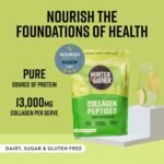 Hunter & Gather Grass Fed Bovine Collagen Powder 400g | Pure Unflavoured Premium Hydrolysed Bovine Collagen Peptides Powder for Hair Skin Nails Muscles | Collagen Supplements for Women and Men - Image 3