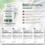 Magnesium 3‑in‑1 Complex 375 mg – Glycinate, Malate & Citrate – 90 High Strength Vegan Capsules (30‑Day Supply) | Energy, Recovery & Sleep Support | UK Made, GMP Certified & Allergen Free - Image 3